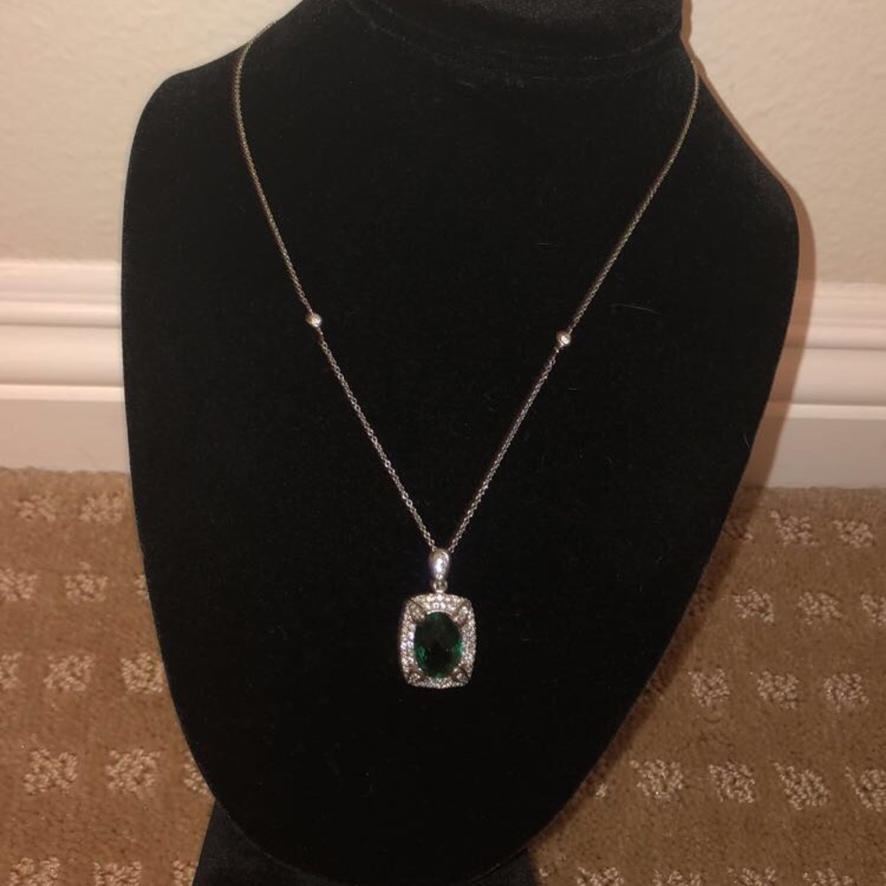 Green Stone Necklace